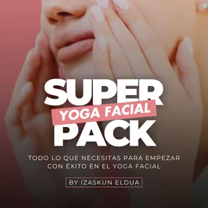 Imagen de portada para Curso online Super Pack de Yoga Facial + Programa de 5 Semanas