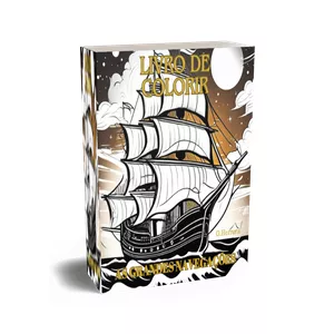 Imagem de capa para o Ebook LIVRO PARA COLORIR, AS GRANDES NAVEGAÇÕES