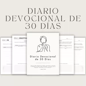 Imagen de portada para Ebook Diario Devocional de 30 Días
