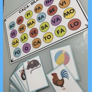 Imagem de capa para o Ebook Caça sílabas 