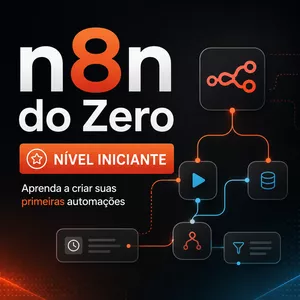 Imagem do curso n8n do Zero — Nível Iniciante
