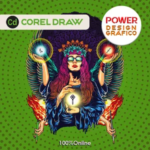 Imagem de capa para o Curso online Corel Draw