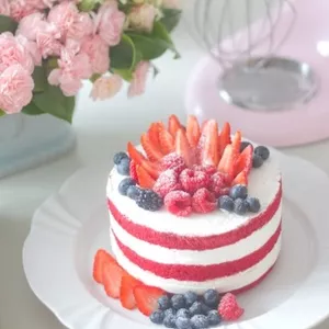 Imagem de Curso Online: Naked Cake Red Velvet criado por Vera Mendes Joias de Açúcar na hotmart