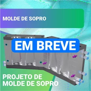 Imagem de capa para o Curso online MOLDE DE SOPRO COM NX