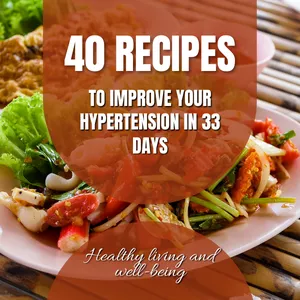 Cover image for Ebook 40 Recipes to Improve Your Hypertension in 33 Days