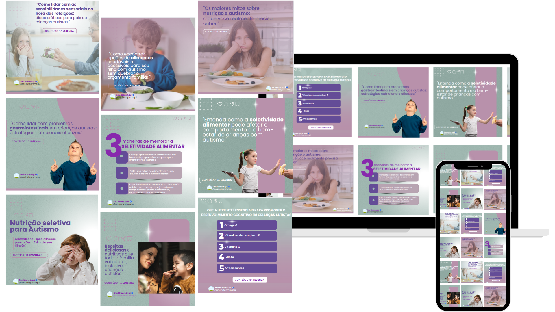 Imagem de Post Nutrição SELETIVA criado por Ariane na hotmart