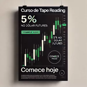 ✅ Curso de 5% - Day Trade Foco Dólar Futuro
