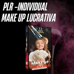 Imagem de capa para o Curso online PLR- Individual- Maquiagem Lucrativa