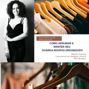 Imagem de capa para o Ebook Como Arrumar e Manter seu Guarda-Roupas Organizado