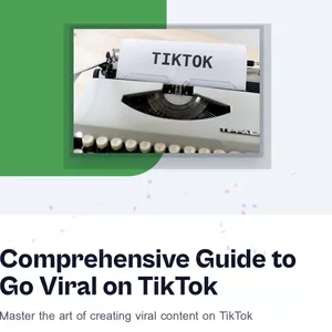 Comprehensive Guide to Go Viral on TikTok - Guilherme de Oliveira L...