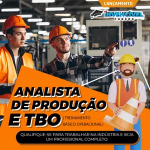 Imagem do curso Curso de Analista de Produção e TBO – (Treinamento Básico Operacional)