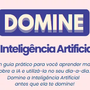 Imagem de capa para o Ebook Domine a Inteligência Aritificial