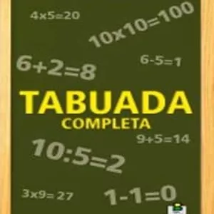 Tabuada: multiplicação, divisão, adição e subtração