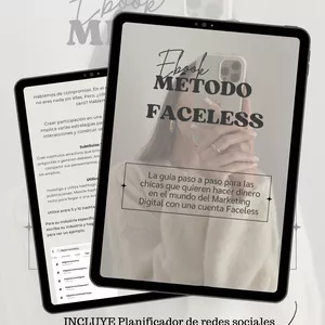 Imagen de portada para Ebook Metodo Faceless 
