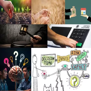 Cover image for Online course Neuroeconomics, Decision Making and Well-Being - The science of motivated decision-making behavior in economic, moral, legal and political environments. 