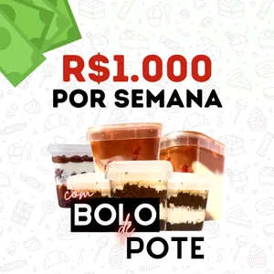 Imagem de capa para o Ebook Faça € 180,71 com Bolo de Pote