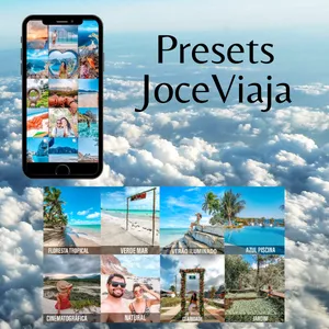Imagem de capa para o Curso online Presets JoceViaja