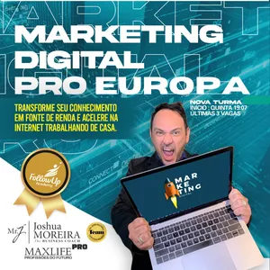 Imagem de capa para o Curso online MARKETING DIGITAL PRO EUROPA