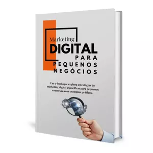 Imagem de capa para o Ebook Marketing Digital para Pequenos Negócios