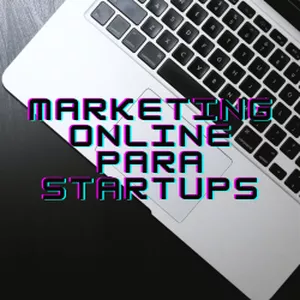 Imagem de capa para o Ebook Marketing Online para Startups