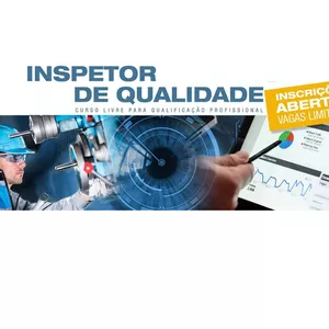 Imagem de capa para o Curso online Inspetor de Qualidade prático e fácil 