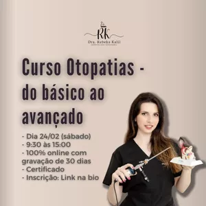 Imagem de capa para o Curso online CURSO OTOPATIAS - do básico ao avançado
