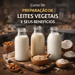 Imagem do curso Curso De Preparação De Leites Vegetais E Seus Benefícios