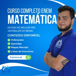 Imagem de capa para o Curso online Curso Completo Matemática ENEM