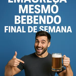 Imagem de capa para o Ebook Emagreça bebendo