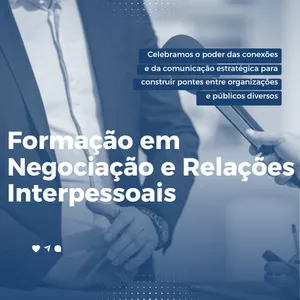 Imagem do curso FORMAÇÃO EM NEGOCIAÇÃO E RELAÇÕES INTERPESSOAIS