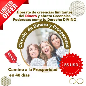 Imagen de portada para Curso online CÍRCULO DE DINERO Y PROSPERIDAD