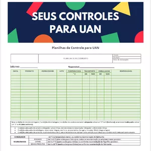 Imagem de capa para o Curso online Planilhas de Controle para UAN