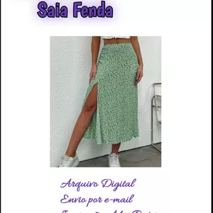 Imagem de capa para o Ebook MOLDE EM PDF SAIA FENDA