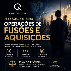 Imagem do curso Programa Completo em Operações de Fusões e Aquisições (90h/a)