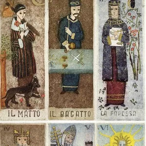 Imagem de capa para o Curso online Tarot, rota hermético-alquímica parte I 
