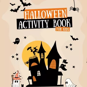 Cover image for Ebook Boo-tastic Fun! Halloween Games &amp; Coloring