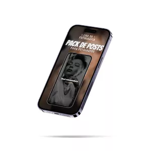 Imagem de capa para o Curso online Pack de Posts para Fotógrafos