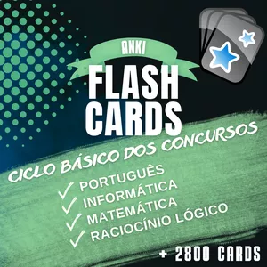 Imagem do curso FLASHCARDS ANKI - CICLO BÁSICO