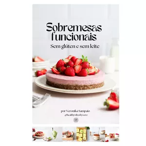 Imagem de capa para o Ebook Sobremesas funcionais sem glúten e sem leite