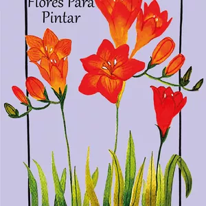 Imagen de portada para Ebook FLORES PARA PINTAR