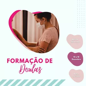 Imagem de capa para o Curso online Formação de Doulas