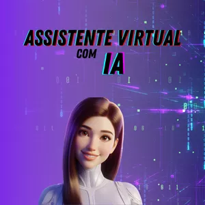Imagem de capa para o Curso online ASSISTENTE VIRTUAL COM IA