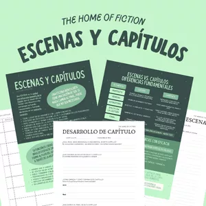 Imagen de portada para Ebook Mini Guía para Escenas y Capítulos + Imprimibles de Escritura