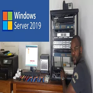 Imagem de capa para o Curso online CURSO DE WINDOWS SERVER 2019 100% PRÁTICO - AMBIENTE 100% REAL