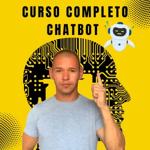 Imagem de capa para o Curso online CURSO COMPLETO DO ZERO AO CHATBOT - PASSOS A PASSO.