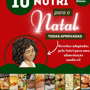 Imagem de capa para o Ebook 10 Receitas da Nutri para o Natal
