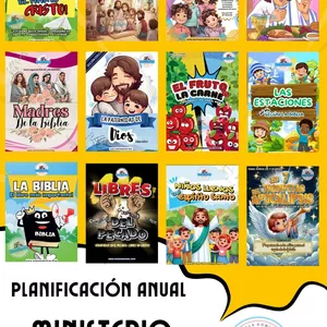 Imagen de portada para Ebook PLANIFICACIÓN ANUAL MINISTERIO INFANTIL (ARCHIVO PDF)
