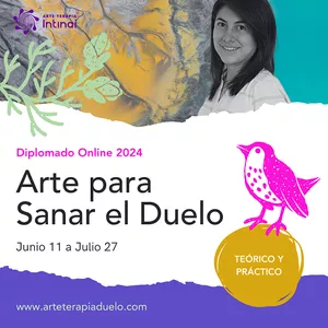 Imagen de portada para Curso online Diplomado Arte para Sanar el Duelo 2024