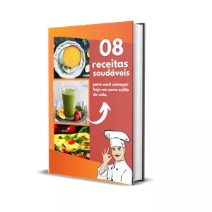 Imagem de capa para o Ebook Emagrecer com Prazer: Receitas que Ajudam na Dieta