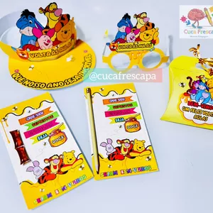 Imagem de capa para o Ebook Lembrancinha Ursinho Pooh
